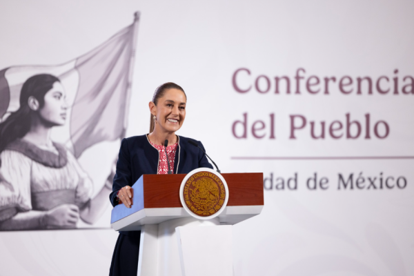Condena Sheinbaum campaña de «bots» contra Fernández Noroña tras agresión de «Alito»
