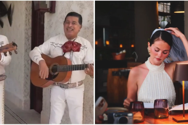 Selena Gomez disfruta su despedida de soltera en México con mariachis y máscaras de Benny Blanco